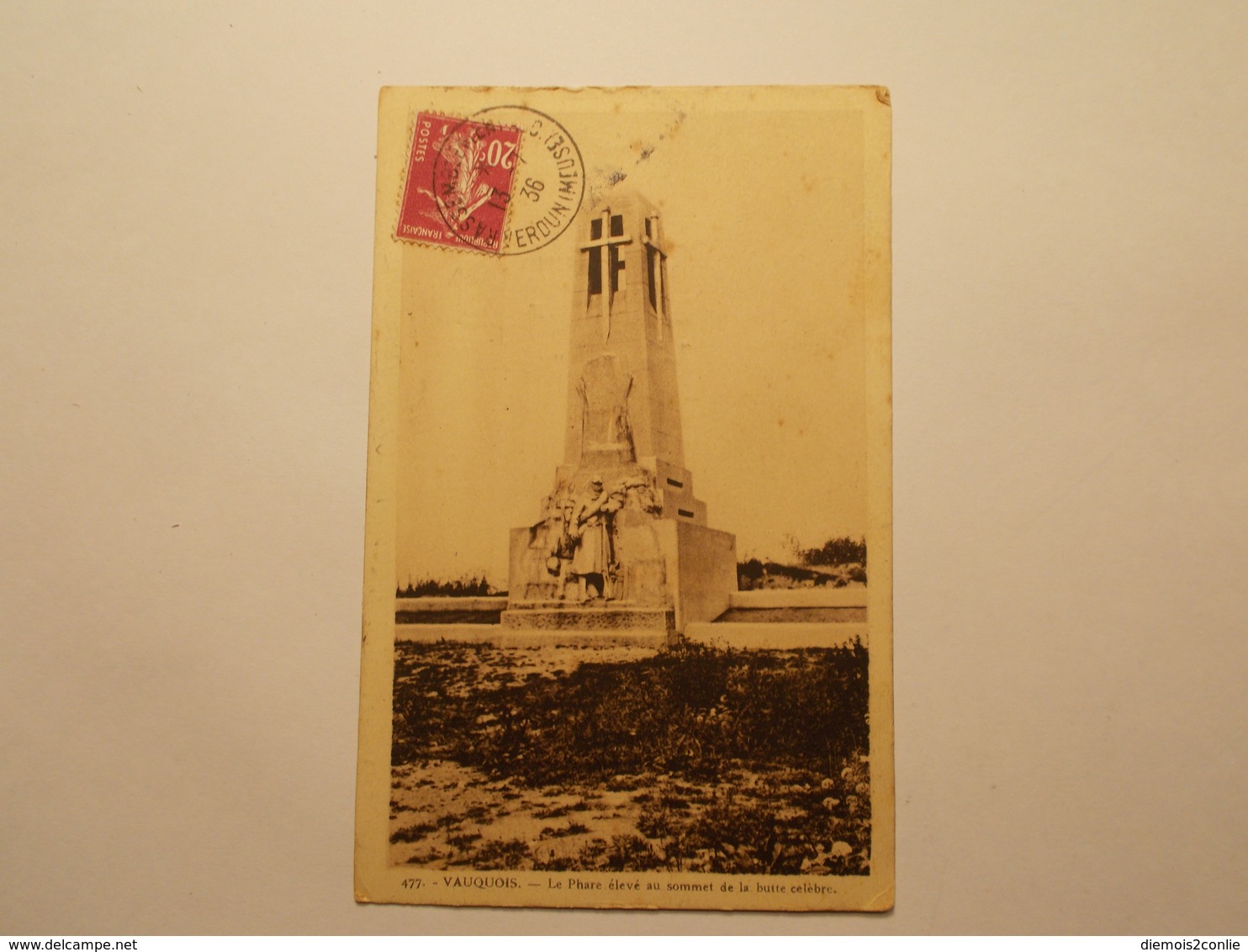 Marcophilie  Cachet Lettre Obliteration -  Rassemblement Verdun - 1936 - (1691) - 1921-1960: Période Moderne