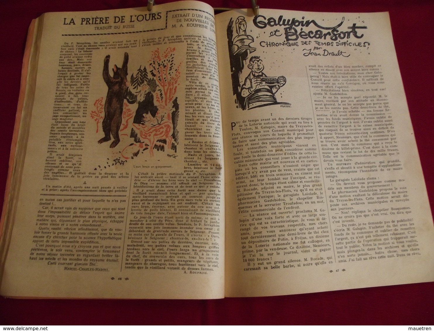 ALMANACH DU PELERIN 1938 - Otros & Sin Clasificación