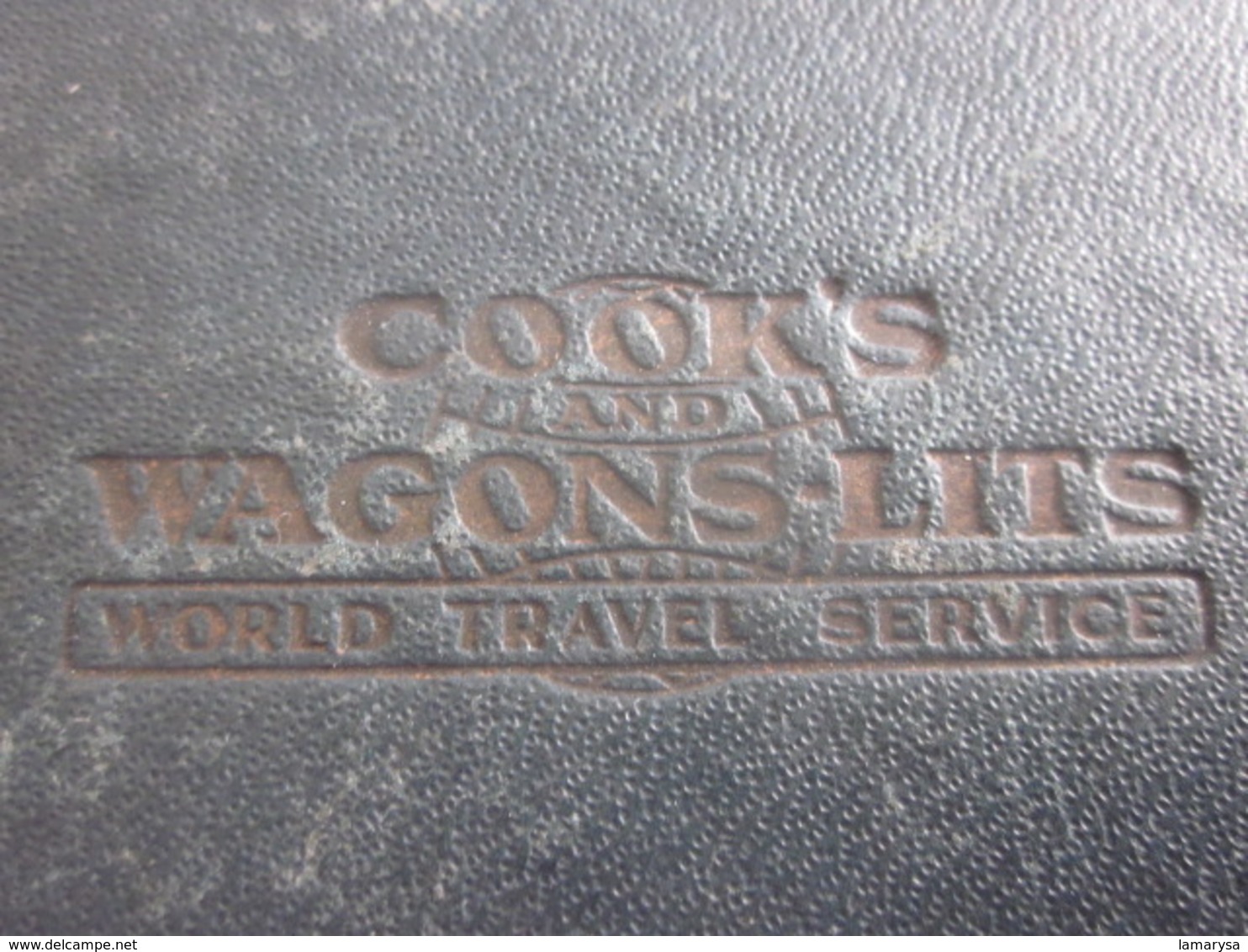 POCKET COOK'S & WAGONS-LITS WORLD TRAVEL SERVICE-COMPLETE LIST OF OFFICE BERKELEY PICCADILLY LONDON UK ENGLAND - Other & Unclassified