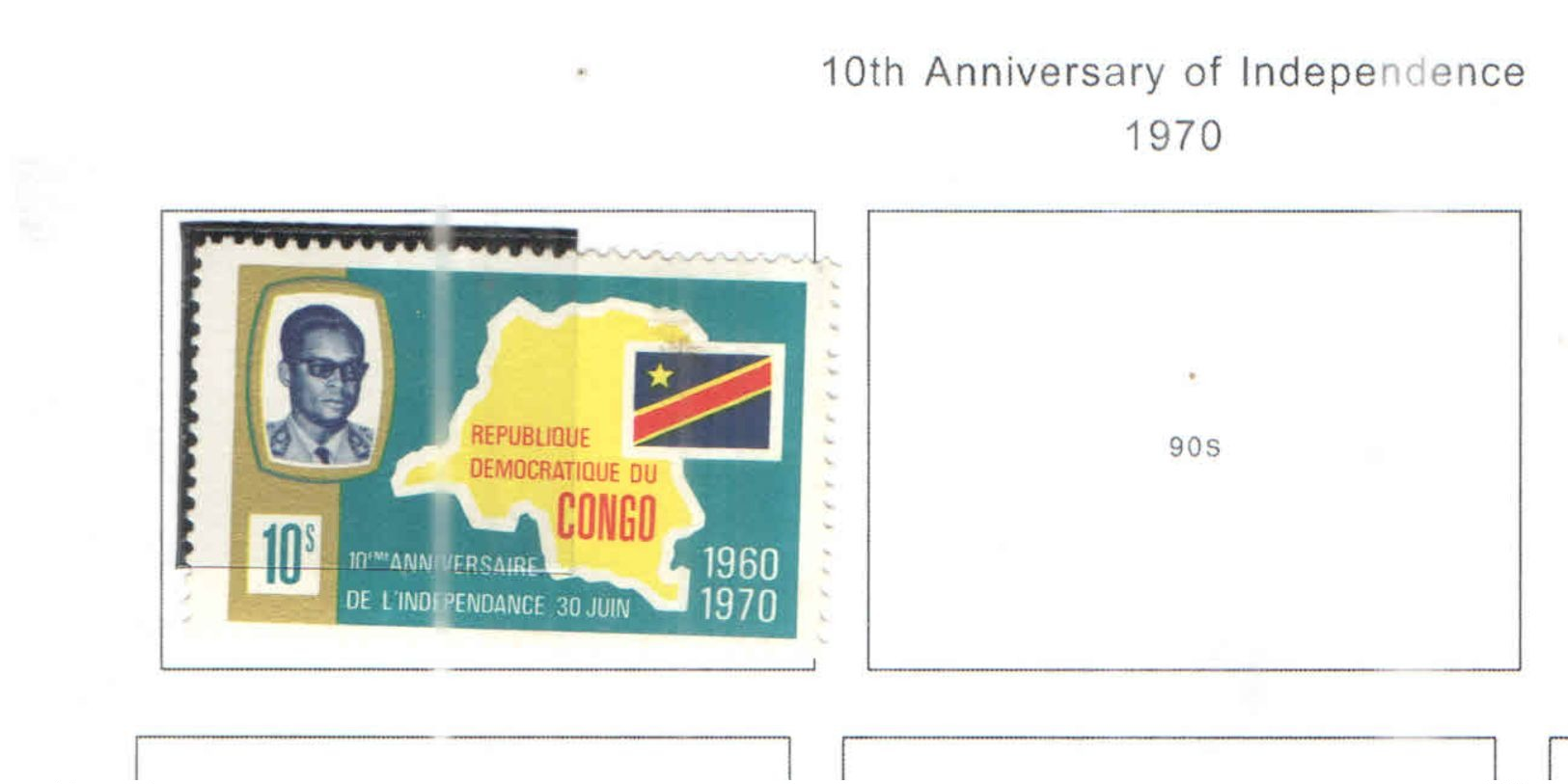 Congo Dem.Rep.1970  10 Ann. Indip. Scott.663+ See Scans - Nuovi