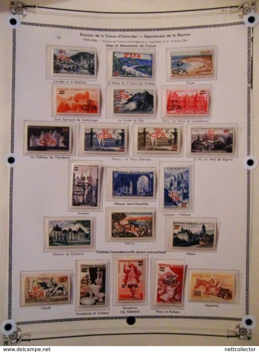 COLLECTION REUNION / CFA TIMBRES NEUFS* TB - Neufs