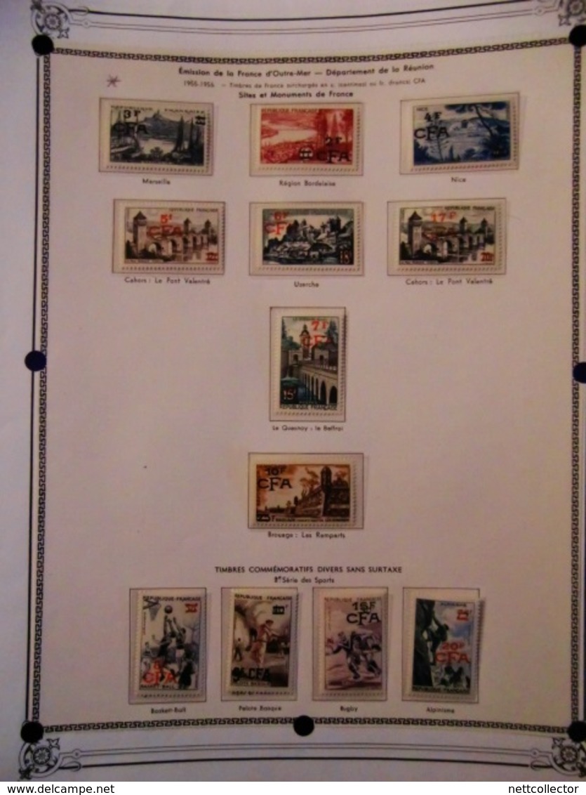 COLLECTION REUNION / CFA TIMBRES NEUFS* TB - Neufs