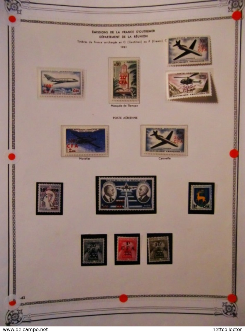 COLLECTION REUNION / CFA TIMBRES NEUFS* TB