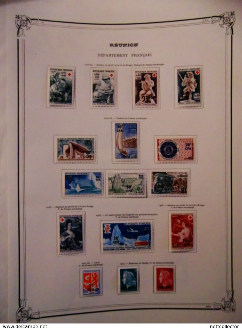 COLLECTION REUNION / CFA TIMBRES NEUFS* TB