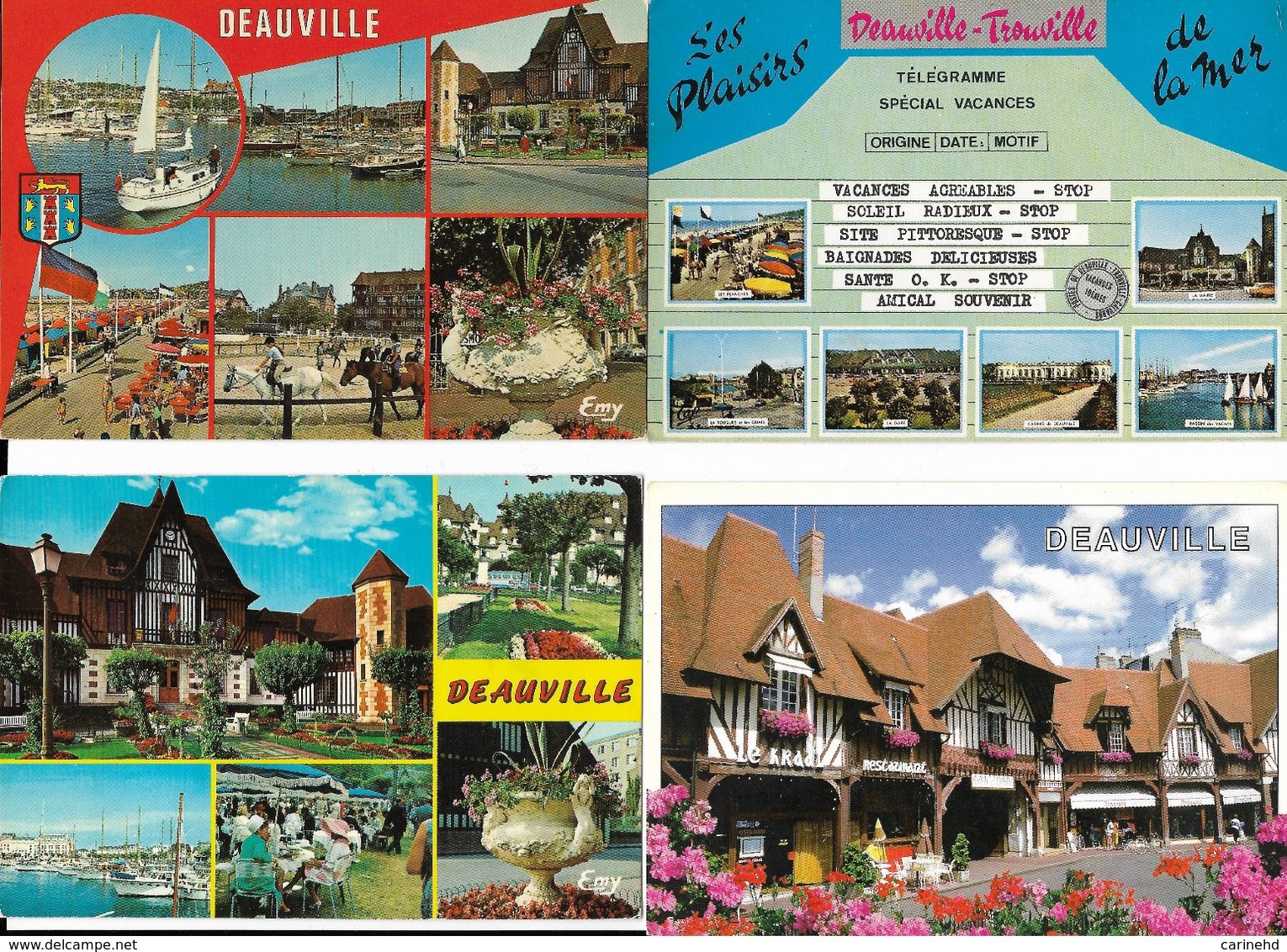 Lot De 16 Cartes DEAUVILLE - Deauville