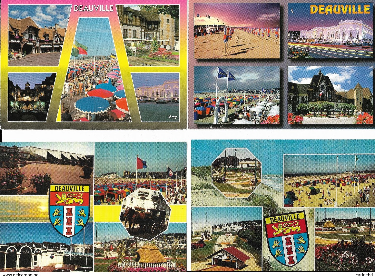 Lot De 16 Cartes DEAUVILLE - Deauville