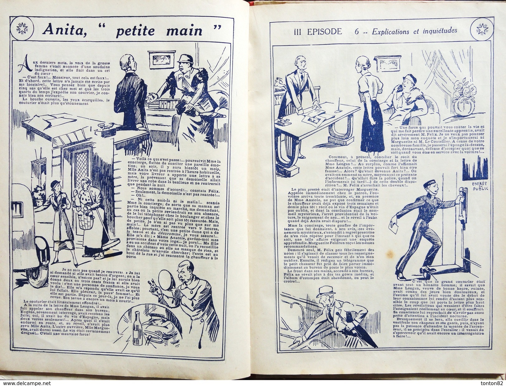 Myriam Catalany - ANITA " petite main " - Éditions Bonne Presse - ( 1937 ) .