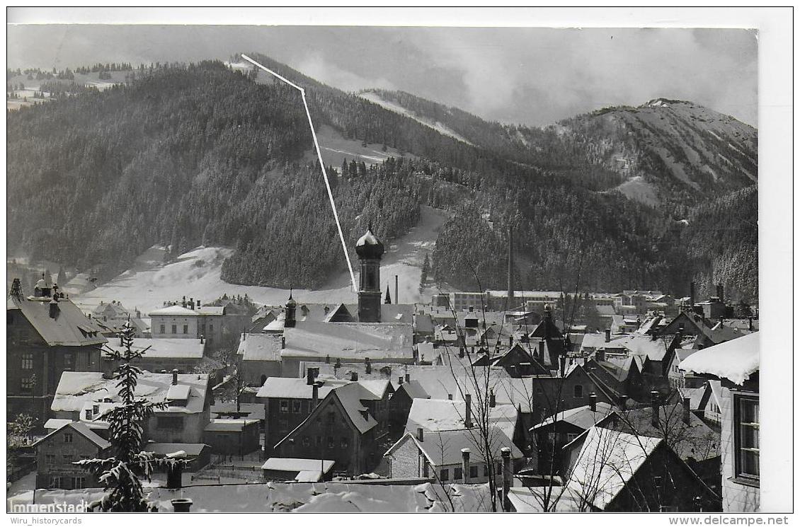 AK 0842  Immenstadt Mit Berglift Zum Mittaggipfel Und Steineberg - Verlag Hipp Um 1960 - Immenstadt