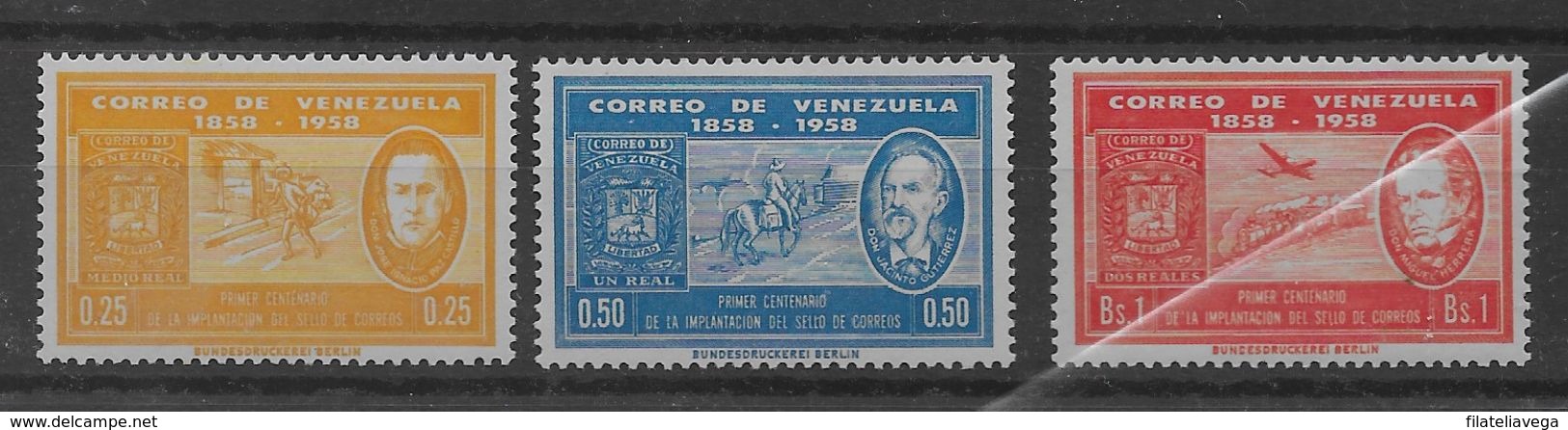 Serie De Venezuela Nº Yvert 594/96 (**). - Venezuela