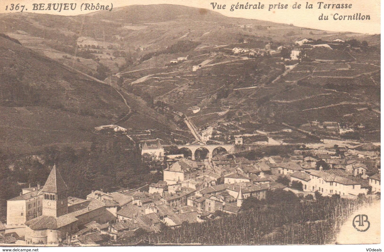 (69) Rhône - CPA - Beaujeu - Vue Générale - Beaujeu