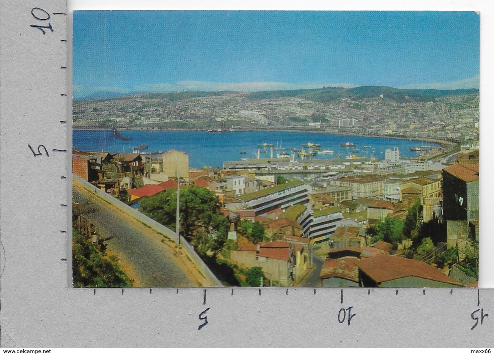 CARTOLINA VG CILE - VALPARAISO - Vista Parcial - 10 X 15 - ANN. 19?? - Cile