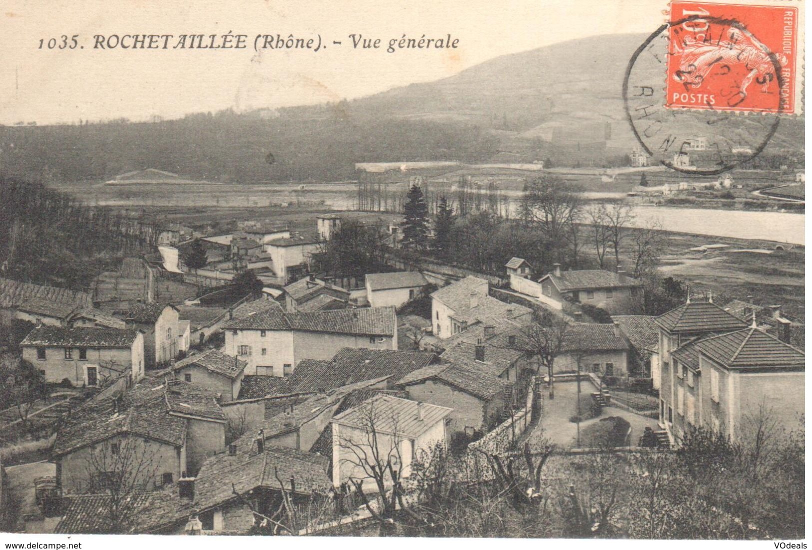 (69) Rhône - CPA - Rochetaillée - Vue Générale - Beaujeu