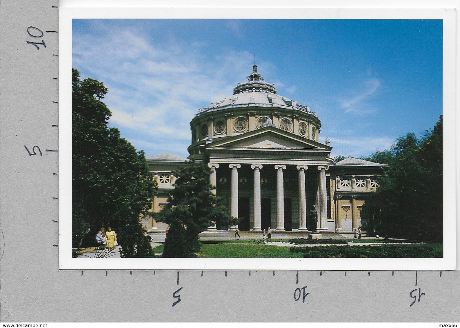 CARTOLINA NV ROMANIA - BUCAREST - The Atheneum House Of Philarmonic Orchestra - 11 X 16 - Romania