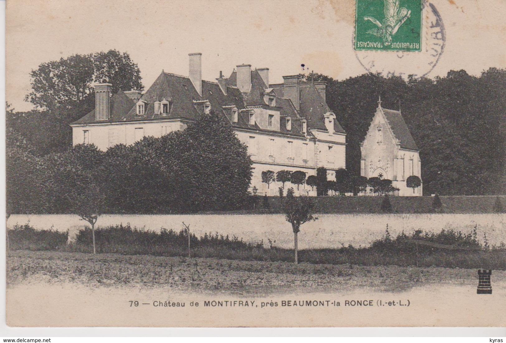 KB /  Château De MONTIFRAY , Près (37) BEAUMONT-LA-RONCE (1148 Ha ) - Beaumont-la-Ronce