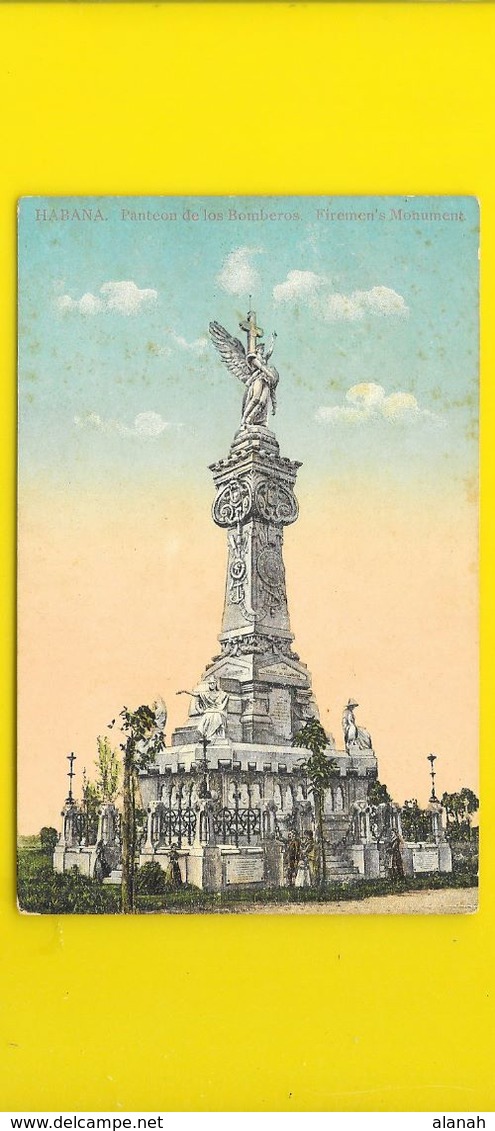 HABANA Panteon De Los Bomberos Firemen's Monument (N° 17) Cuba - Cuba