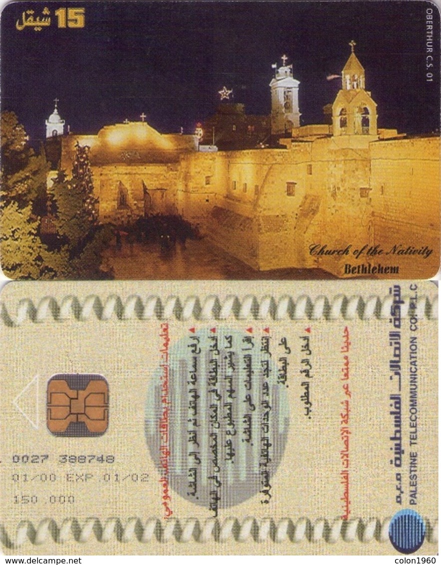 TARJETA TELEFONICA DE PALESTINA (CHIP 01.00) (005) - Palästina