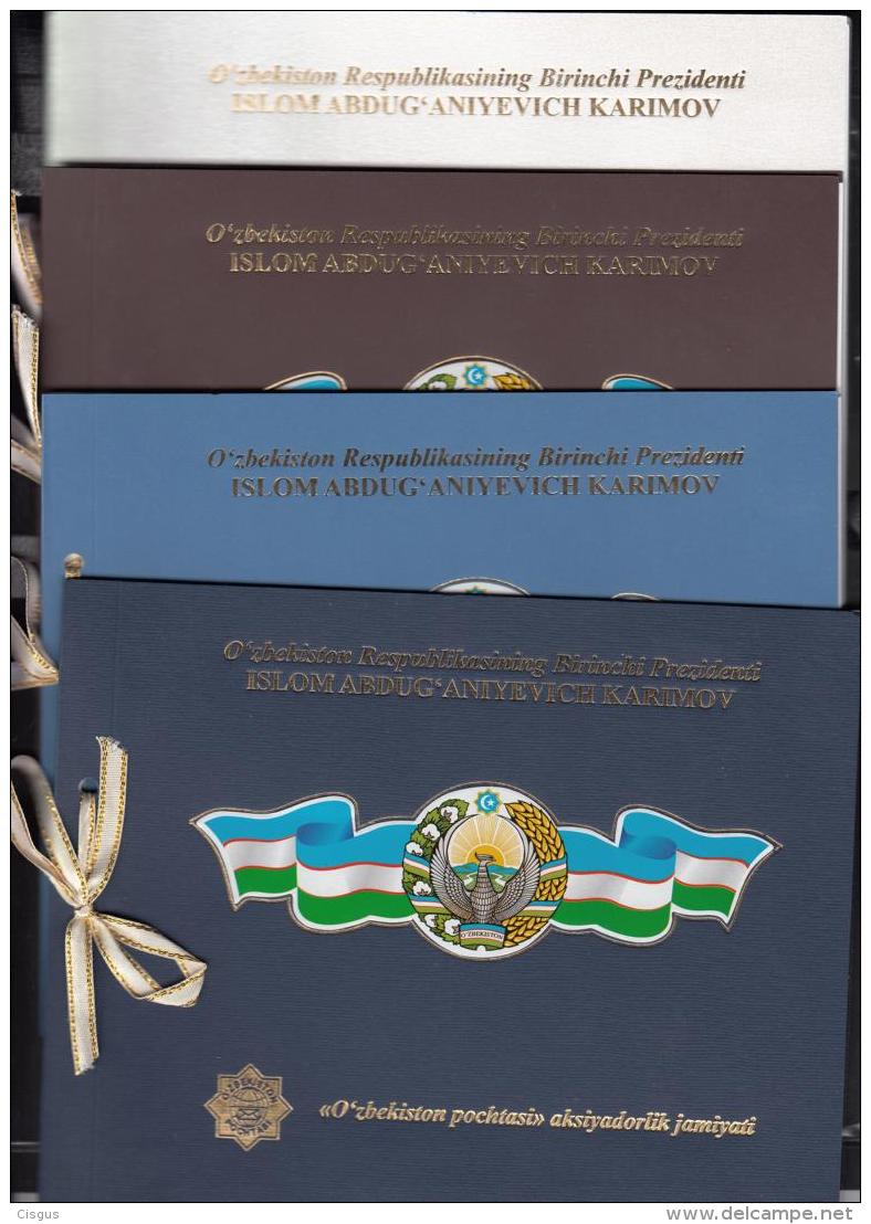 Uz 1196-1204 Uzbekistan Usbekistan 2017  First Aniv Of Death President Karimov Booklet - Usbekistan