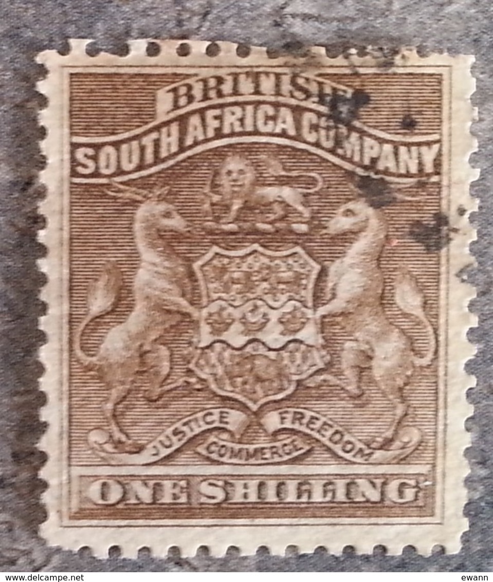 Compagnie Britannique De L'Afrique Du Sud - YT N°3 - Armoiries - 1890/91 - Oblitéré - Non Classés