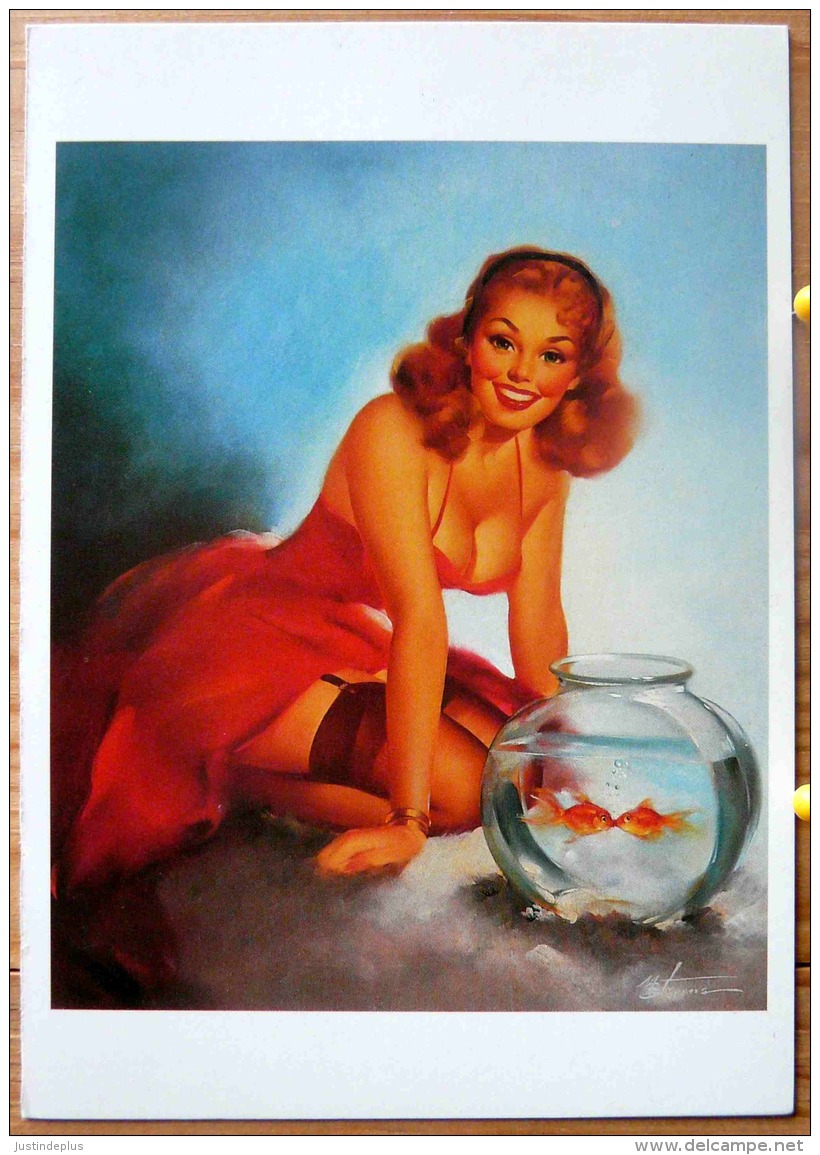 PIN UP ET POISSONS ROUGES  A PERFECT AIR PAR EDWARD RUNCI  TASCHEN GRD FORMAT SCAN R/V - Pin-Ups