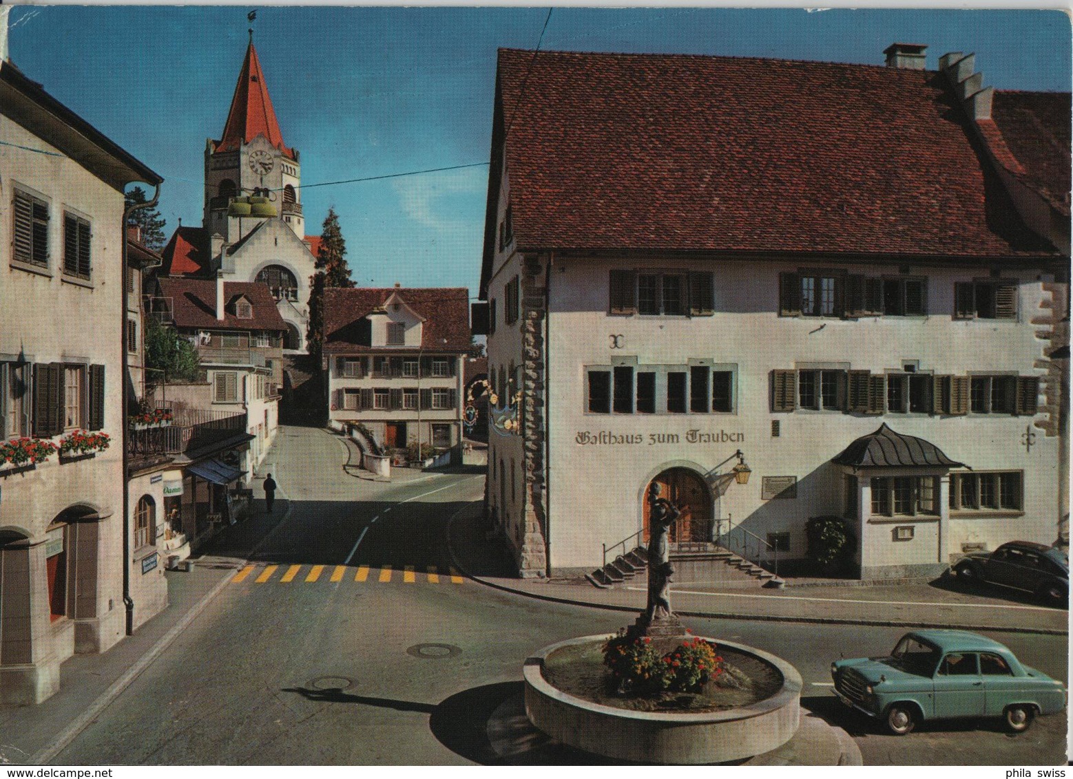 Weinfelden Mit Gasthaus Zum Trauben - Photo: Gross - Weinfelden