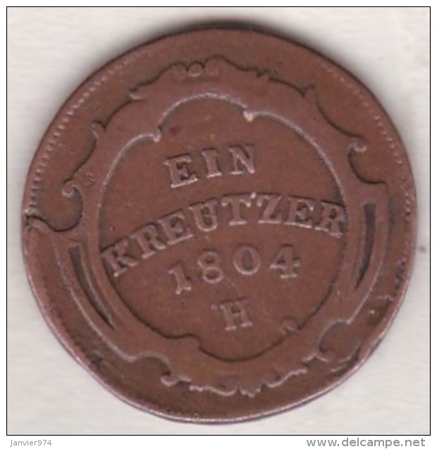 Austria. 1 Kreuzer 1804 H (Guntzbourg) Franz II . KM# 27 - Oostenrijk