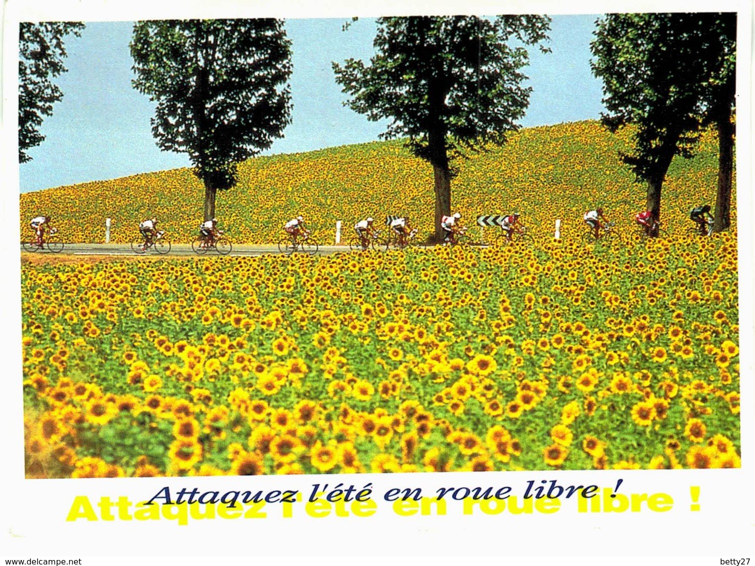 Carte Postale  LES VOEUX DE L ETE/ CYCLISME  SAINT GAUDENS  TOUR DE FRANCE 1991  RICARD VOEUX DE L ETE 1991 / VELO    C3 - Andere & Zonder Classificatie