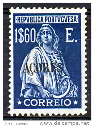 !										■■■■■ds■■ Azores 1929 AF#295* Ceres London Issue 1$60 (x4265) - Azores