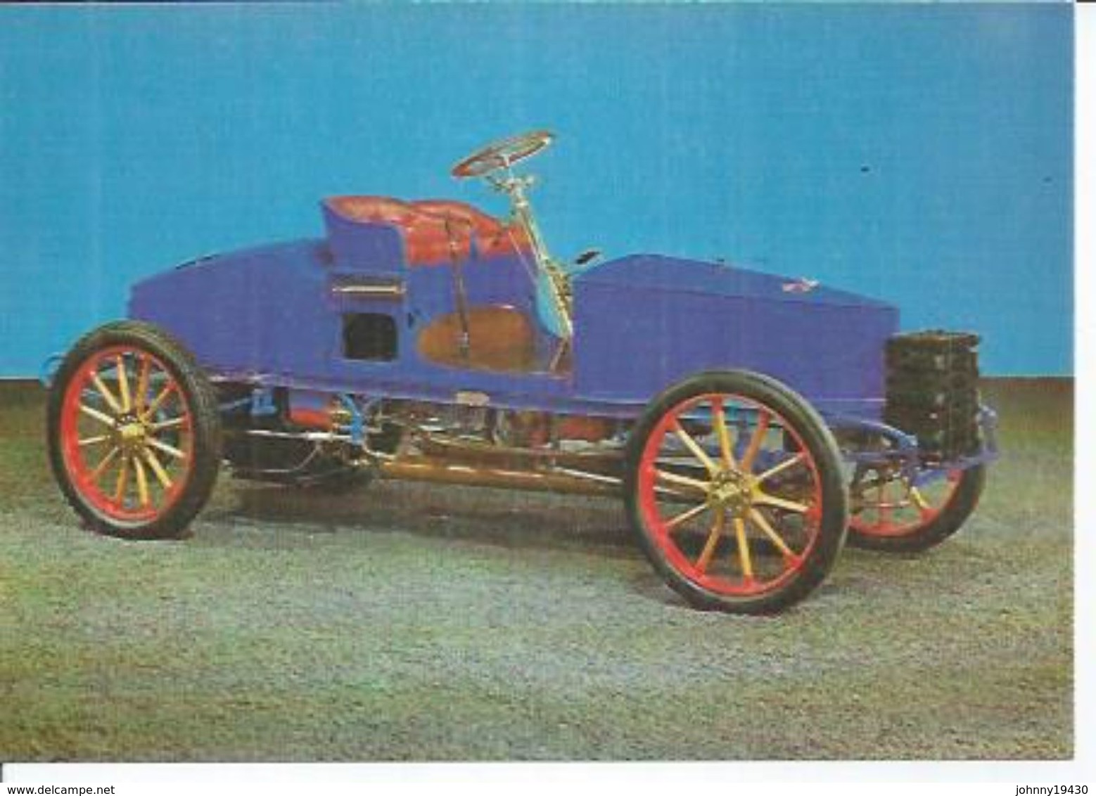 SERPOLLET  F - VOITURE DE COURSE 1903 A CHAINE A VAPEUR  4 CYLINDRES - Altri & Non Classificati