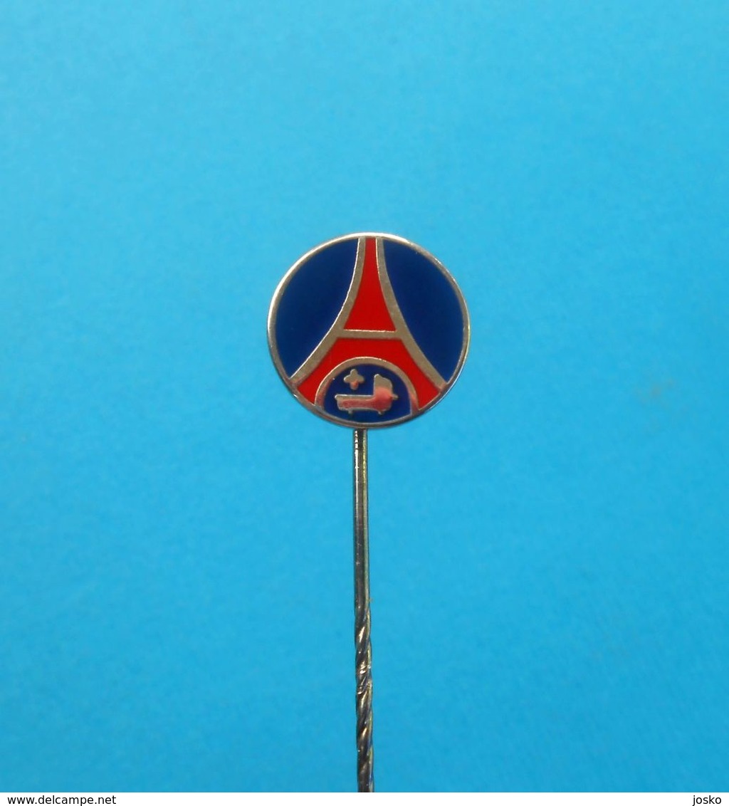 FC PARIS SAINT-GERMAIN (PSG) - France Football Club Old Enamel Pin Badge * Soccer Fussball Calcio Foot Futbol Futebol - Football