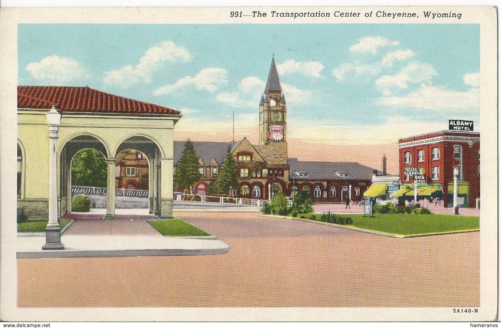 The Transportation Center Of Cheyenne - Wyoming - HP1127 - Cheyenne