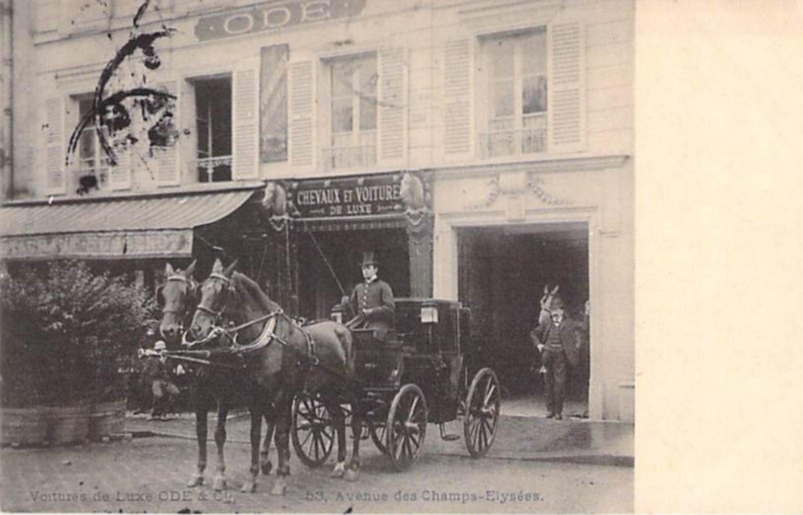 PARIS - Voitures De Luxe ODE - Avenue Des Champs Elysées - Paris - 75 - Autres & Non Classés