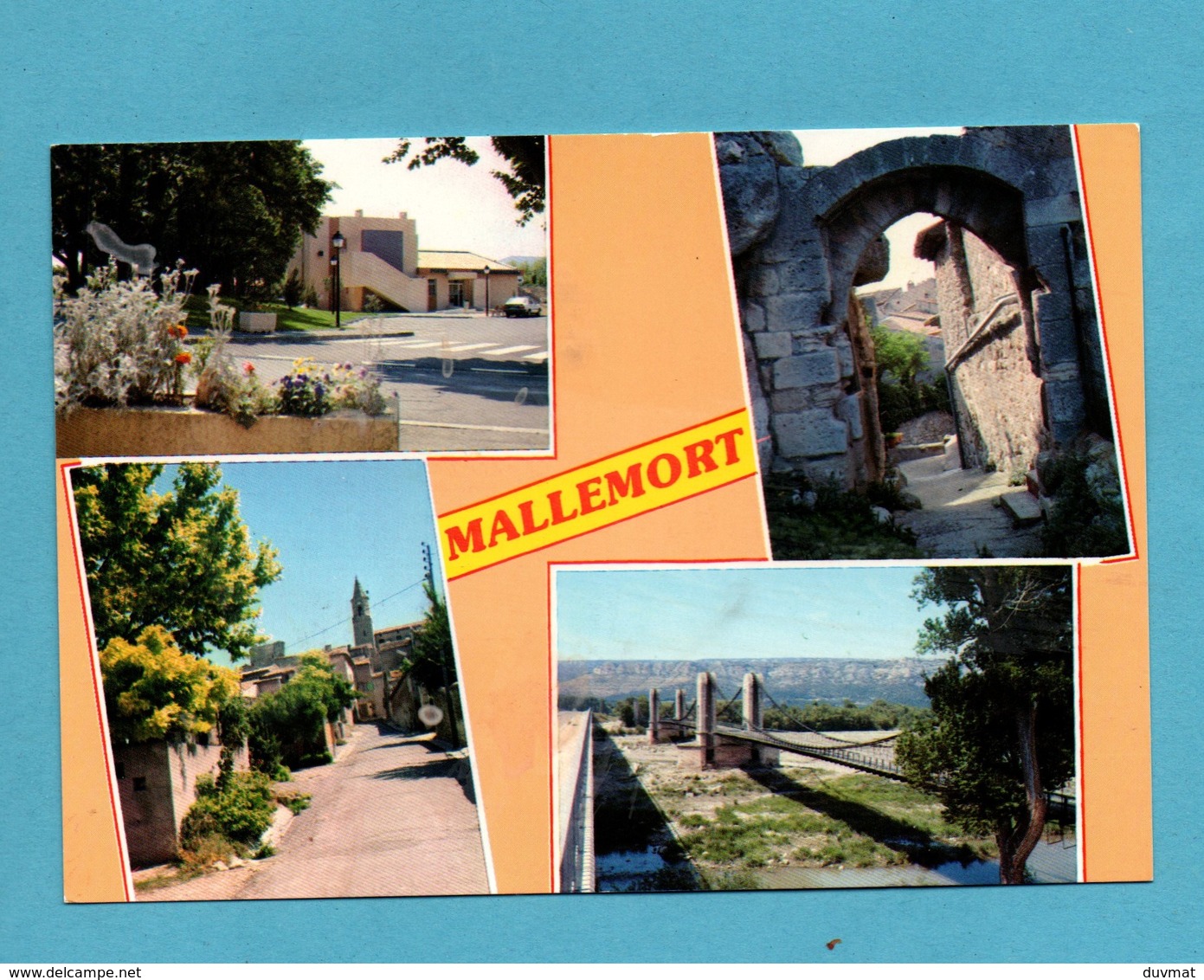 13 Bouches Du Rhone Mallemort Carte Multivues - Mallemort