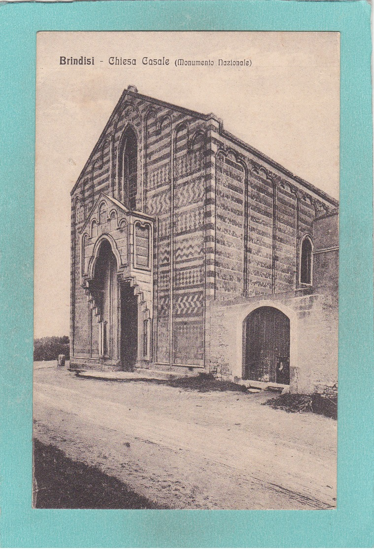 Small Postcard Of Chiesa Casale,Brindisi, Apulia, Italy,Q84. - Other & Unclassified