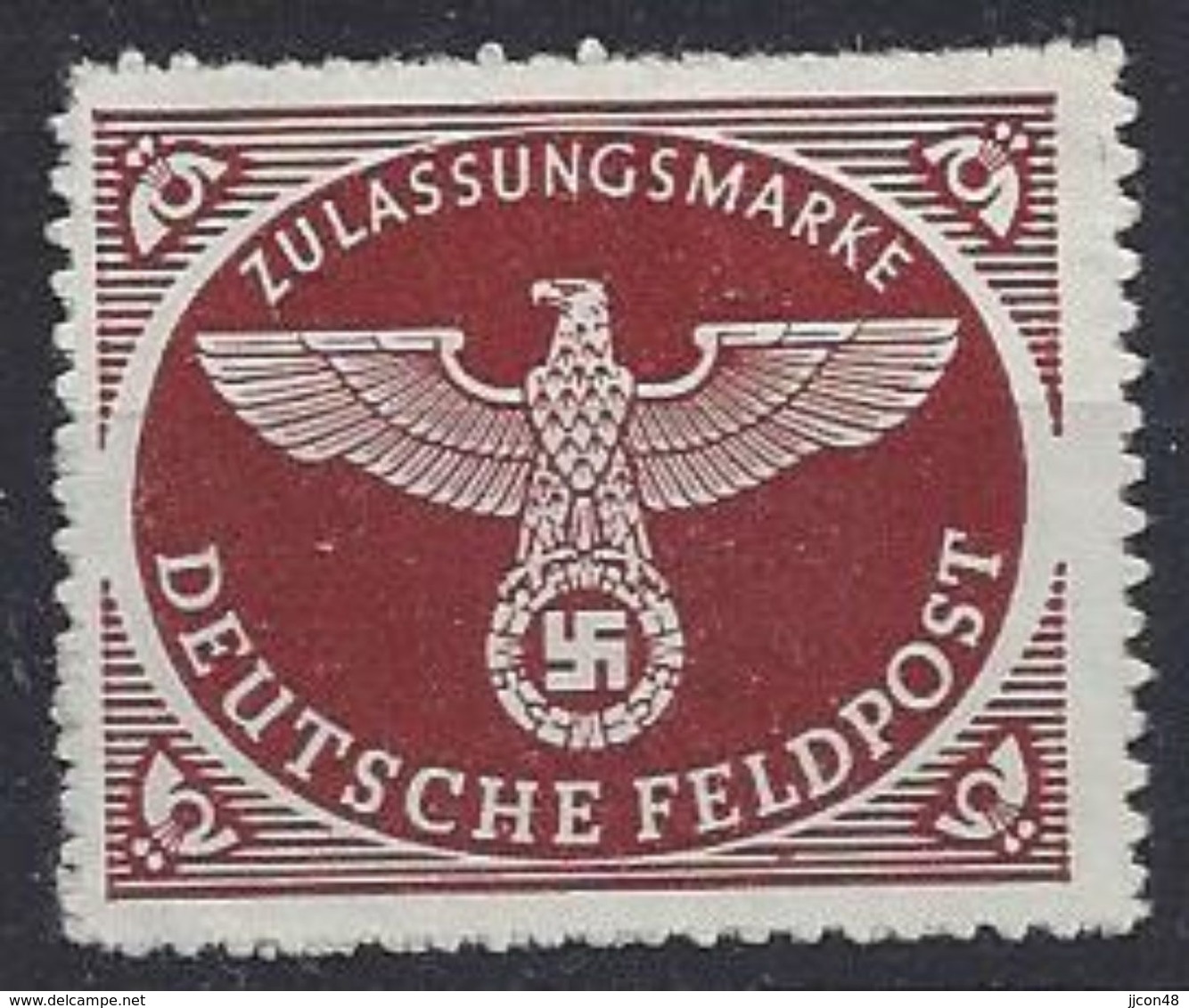 Germany 1942 Feldpostmarken (*) Mi.2 B - Unused Stamps