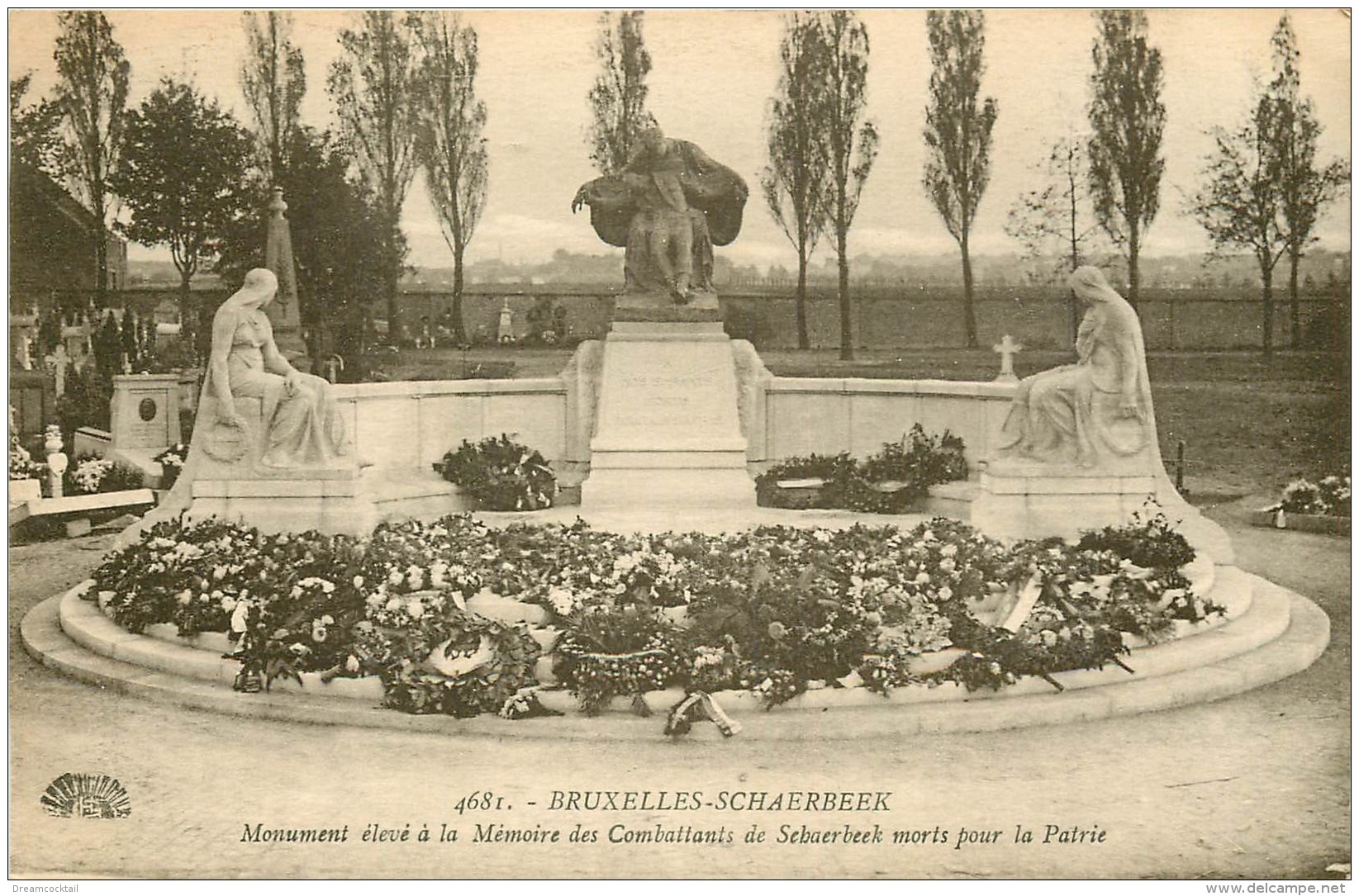 BRUXELLES. Monument Des Combattants De Schaerbeek - Autres & Non Classés