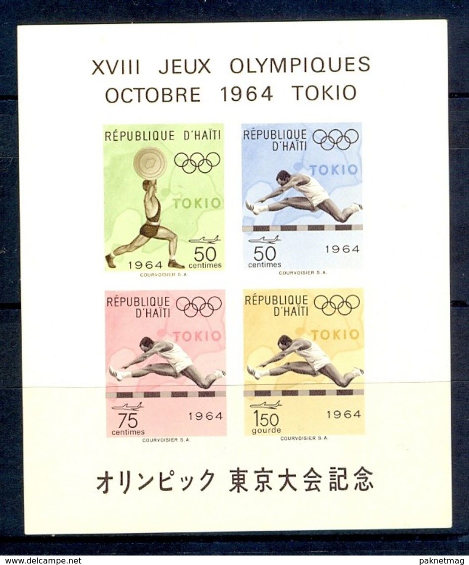 A7- Haiti. Tokyo Olympic Games 1964. Sports. - Summer 1964: Tokyo