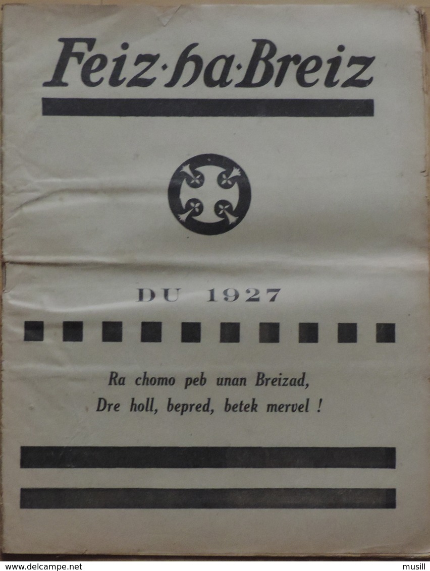 Feiz Ha Breiz. Du 1927. N° 11 - Revistas & Periódicos