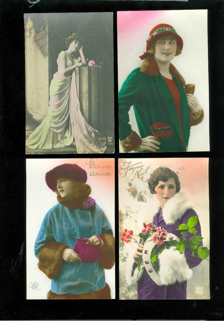 Beau Lot De 60 Cartes Postales De Fantaisie Femmes Femme   Mooi Lot Van 60 Postkaarten Fantasie Vrouwen Vrouw - 60 Scans - 5 - 99 Cartes