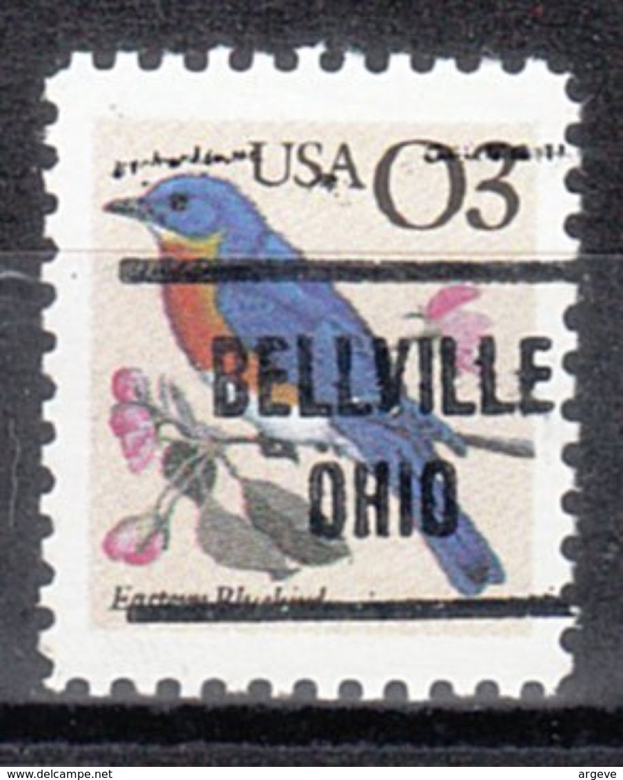 USA Precancel Vorausentwertung Preo, Locals Ohio, Belleville 721 - Precancels