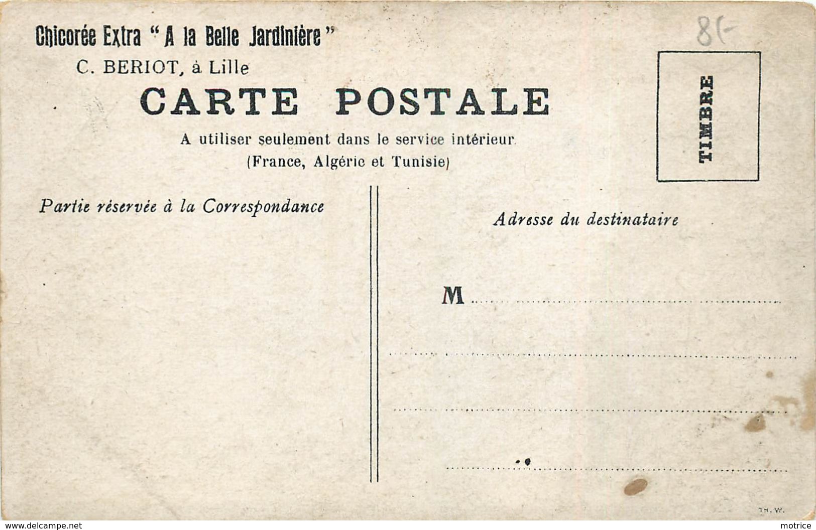 LE DIRIGEABLE CLÉMENT BAYARD à Passy,carte Illustrée.(dos Carte Publicitaire) - Dirigeables