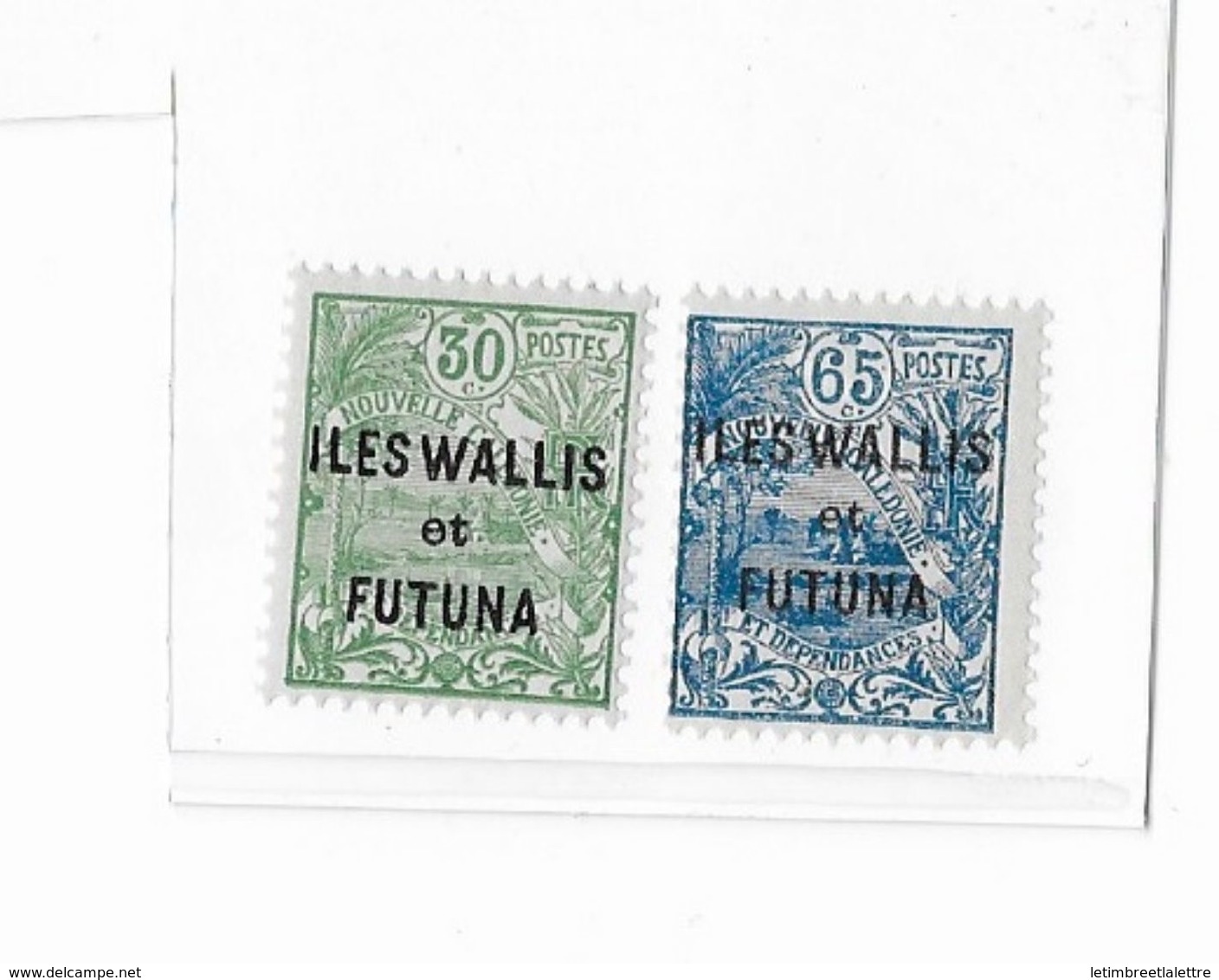 Wallis Et Futuna N°40 Et 41** - Unused Stamps