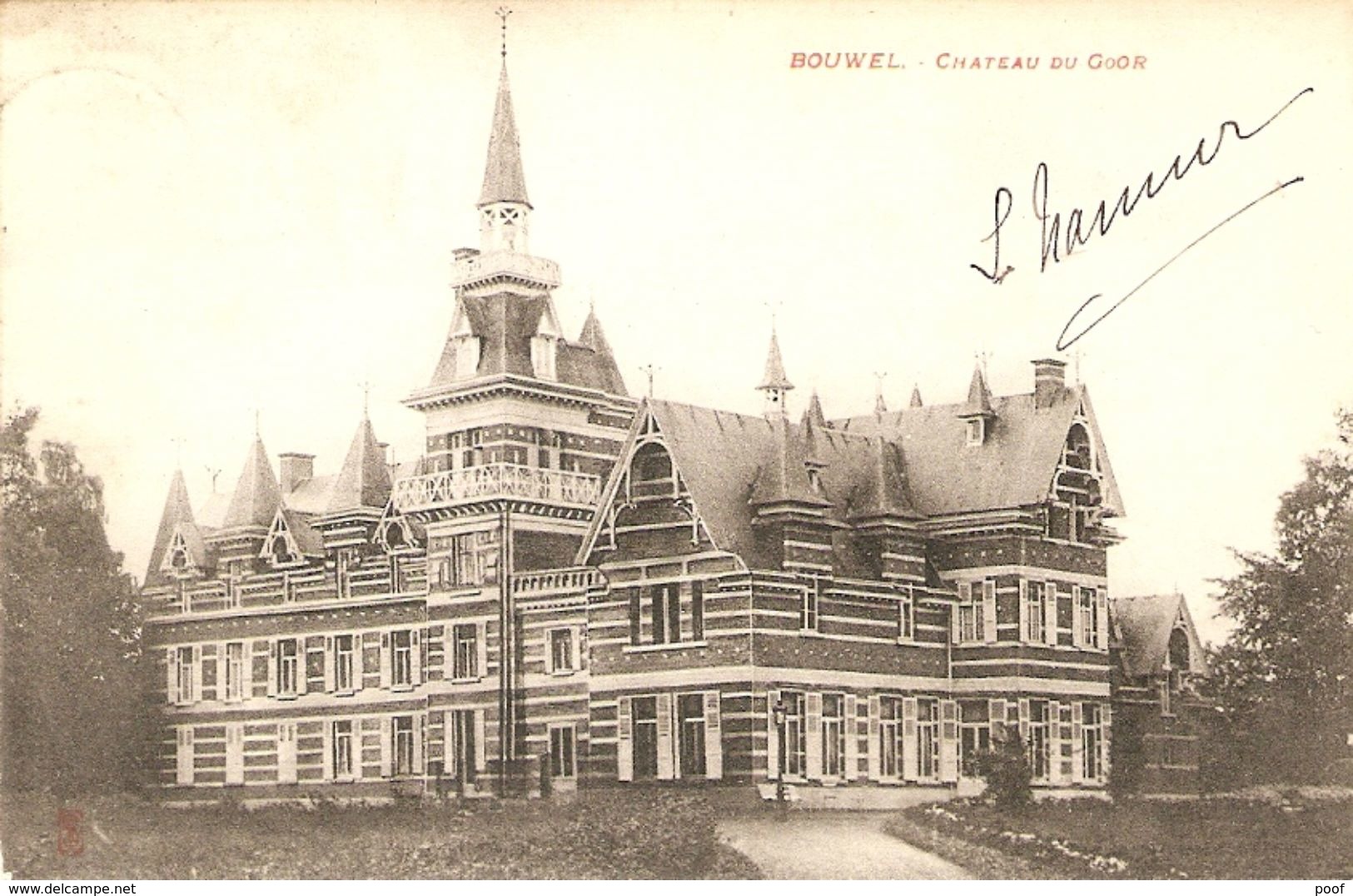 Bouwel : Château Du Goor 1911 - Grobbendonk