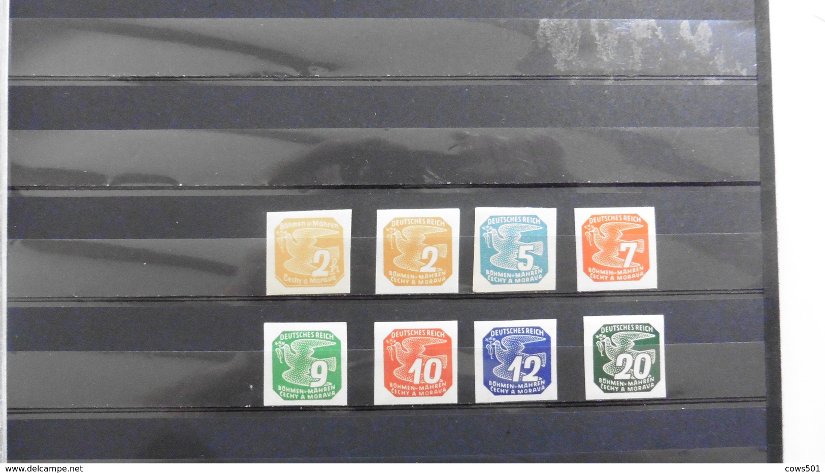 Bohême & Moravie :Journaux :8 Timbres Neufs - Unused Stamps