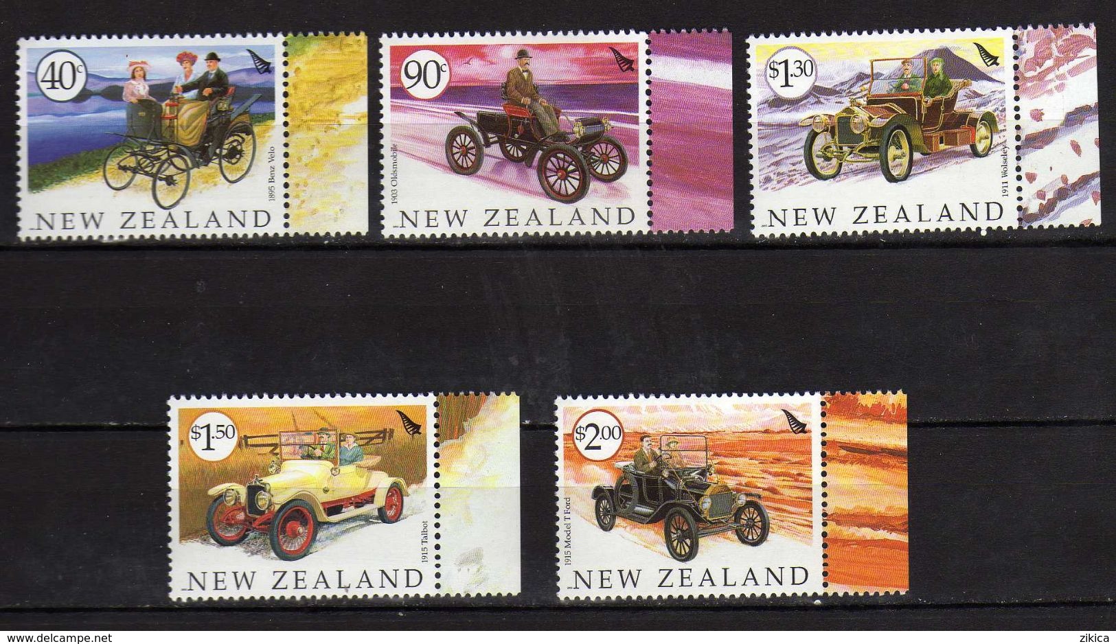 New Zealand 2003 Veteran Vehicles.automotive. MNH - Neufs