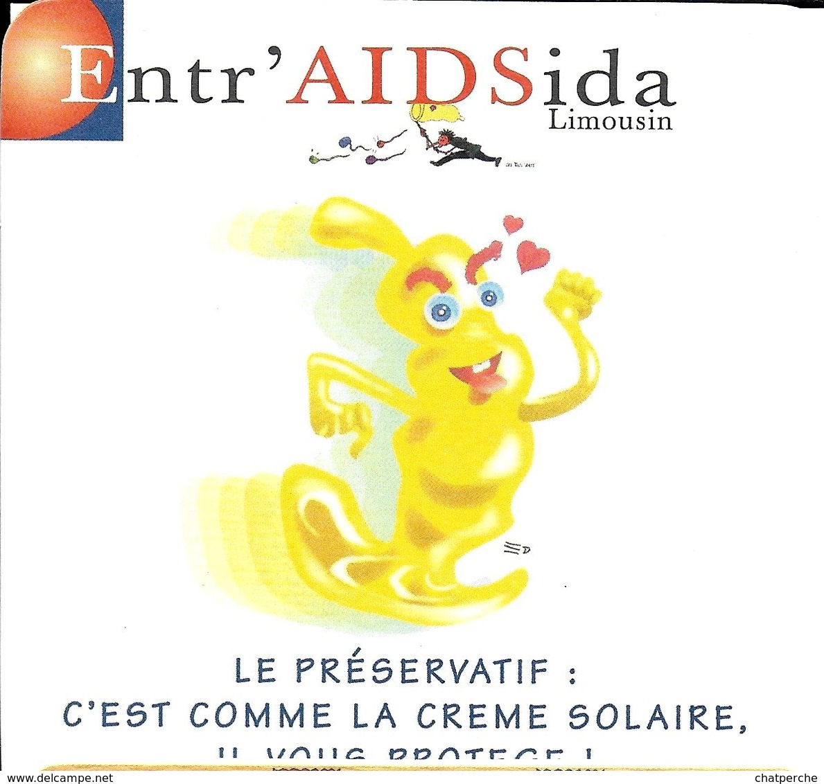 BISTROT SERIE 6 SOUS-BOCKS  EDITE PAR ENTR'AIDS LIMOUSIN SANTE PREVENTION SIDA MST BIERE . ELEPHANT  CAPOTES PRESERVATIF - Sotto-boccale