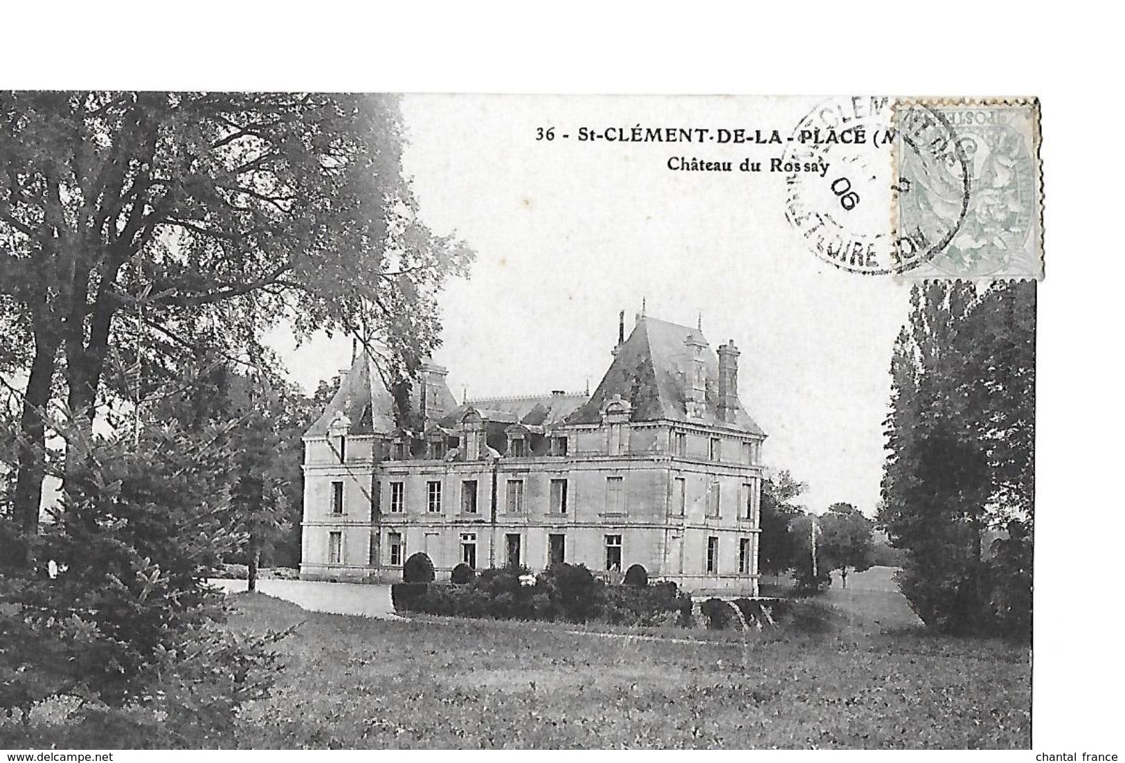 Maine Et Loire. 4 Cpa De Châteaux :Piédonault (Jallais),Lancrau (Champtocé),Rossay (St-Clément) Et Jalesne - Châteaux