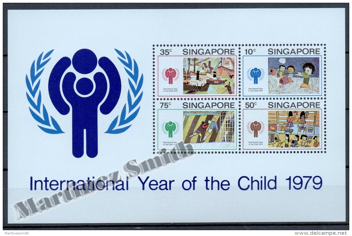 Singapour - Singapore 1979 Yvert BF 11, International Year Of The Child - Miniature Sheet - MNH - Singapur (1959-...)