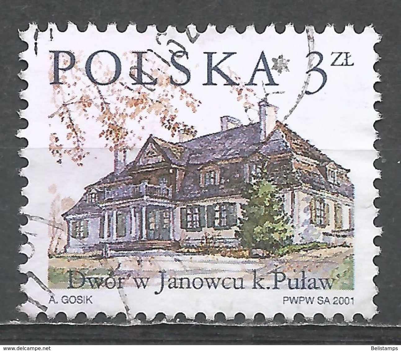 Poland 2001. Scott #3574 (U) Estate From Janowiec - Oblitérés