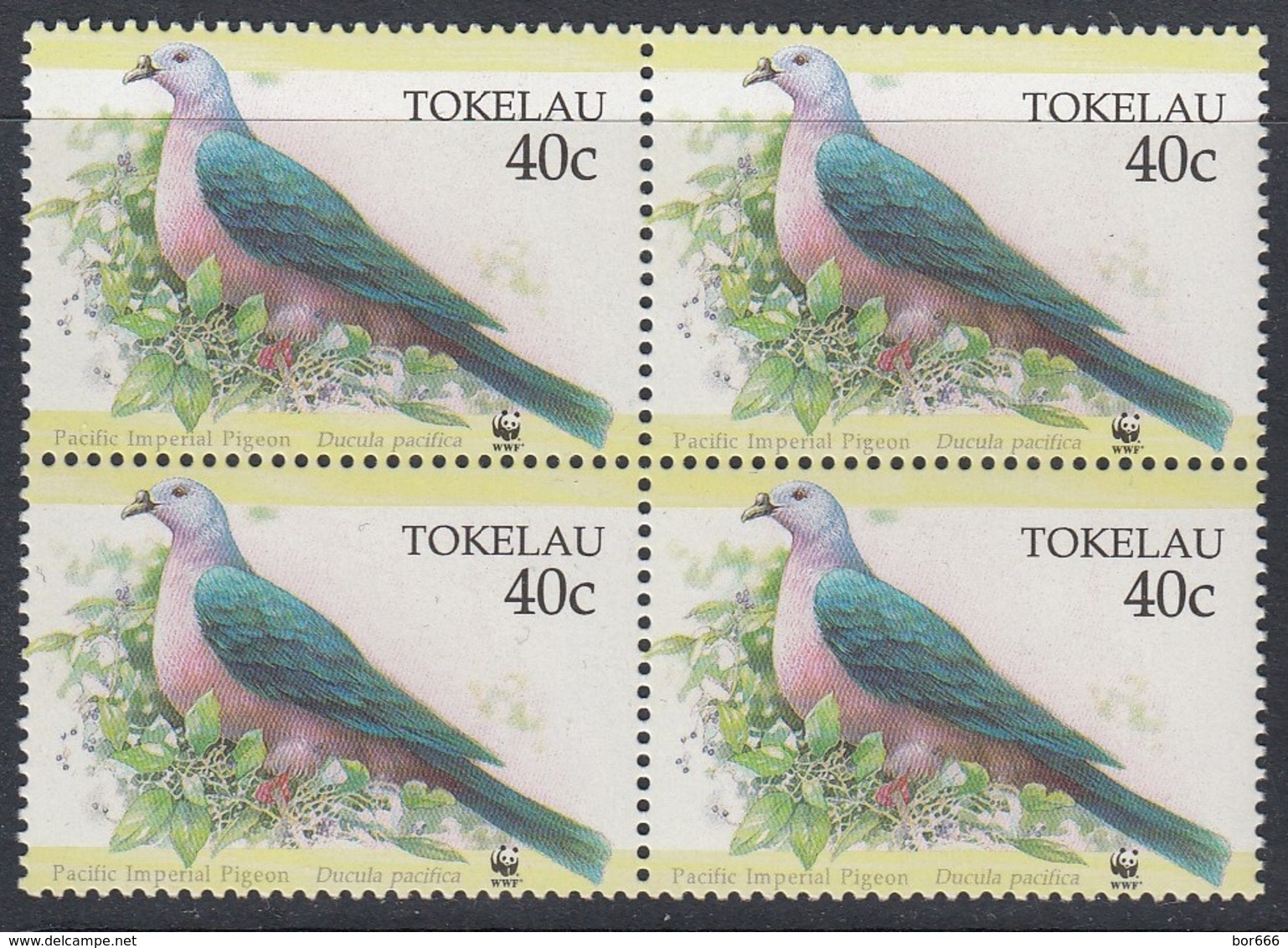 Tokelau - WWF / BIRDS 1995 MNH - Tokelau