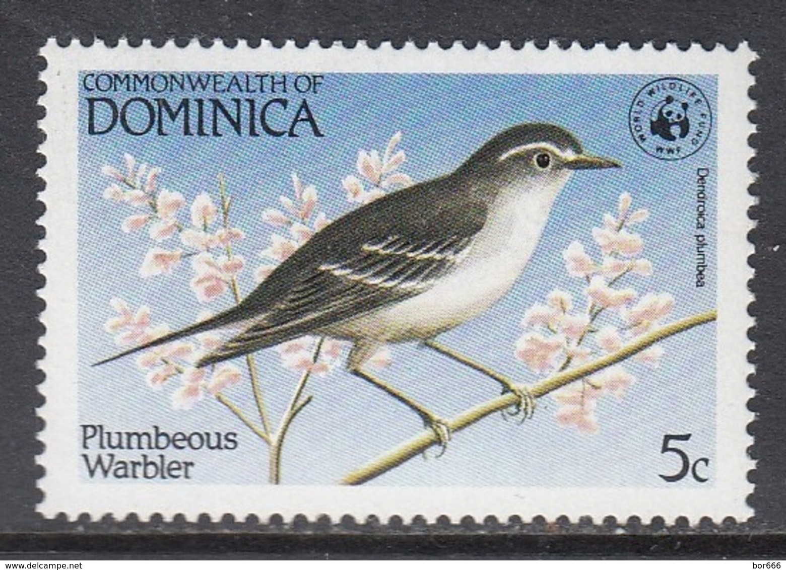 Dominica - WWF / BIRD 1984 MNH - Dominica (1978-...)